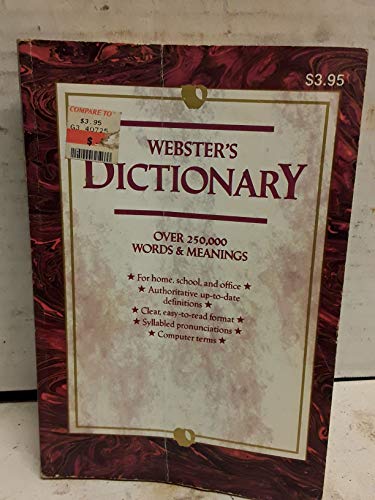 Websters Dictionary