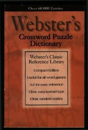 Webster's Crossword Puzzle Dictionary
