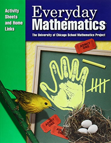 Everyday Mathematics, Grade K, Consumable Activity Sheets and Home Links
