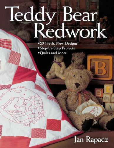 Teddy Bear Redwork