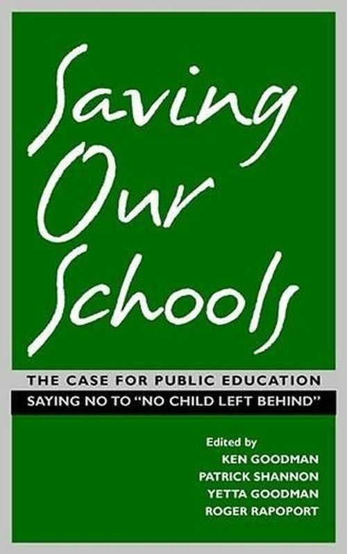 Saving Our Schools