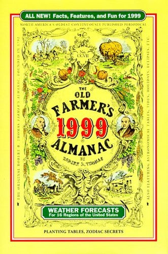Old Farmers Almanac 1999