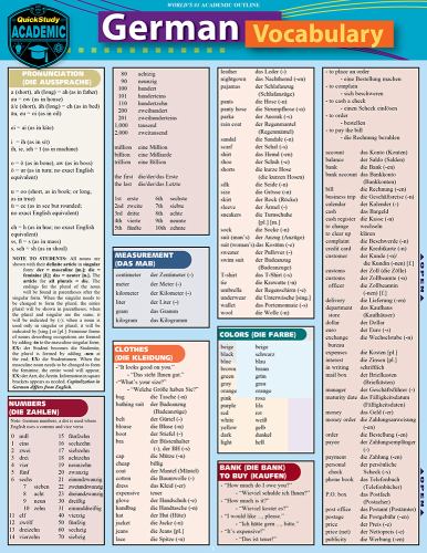 German Vocabulary