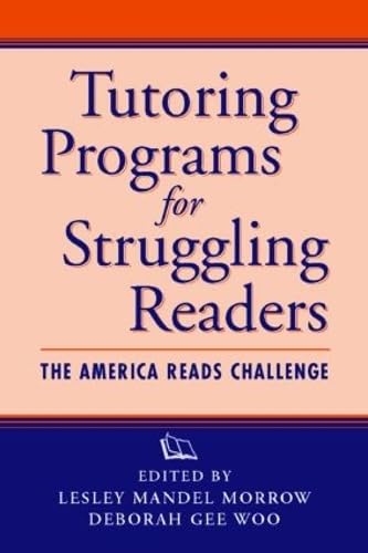 Tutoring Programs for Struggling Readers
