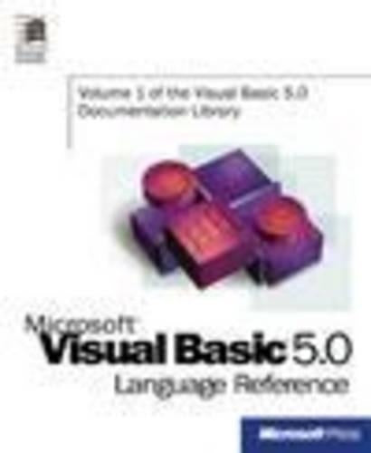 Microsoft Visual Basic 5 Language Reference