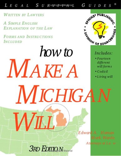 How to Make a Michigan Will (Legal Survival Guides)