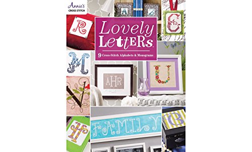 Lovely Letters: 9 Cross-Stitch Alphabets & Monograms