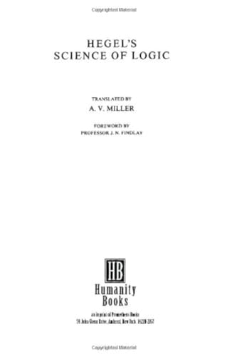Hegel's Science of Logic