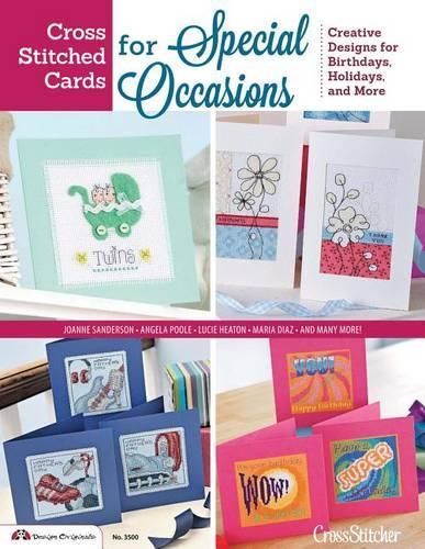 Cross Stitched Cards for Special Occasions