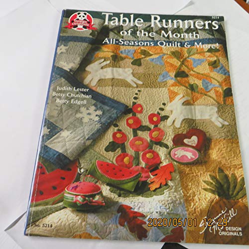 Table Runners of the Month