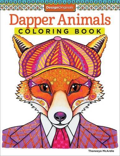 Dapper Animals Coloring Book