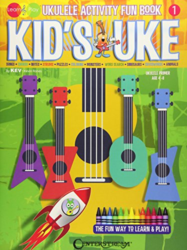 Kid's Uke - Ukulele Activity Fun Book
