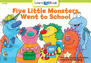 Five Little Monsters Went to School