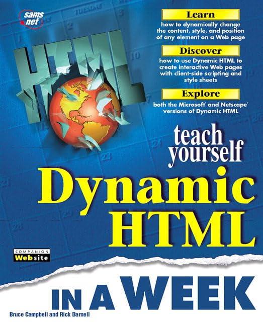 Sams Teach Yourself Dynamic HTML in a Week