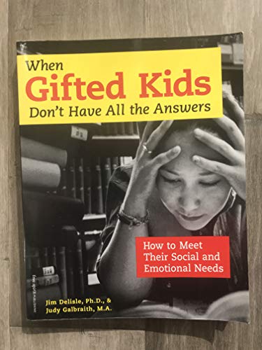 When Gifted Kids Don't Have All the Answers