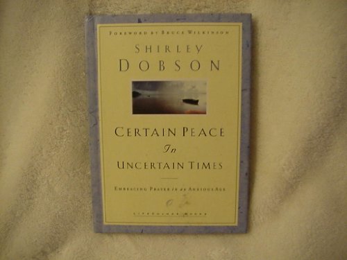 Certain Peace in Uncertain Times