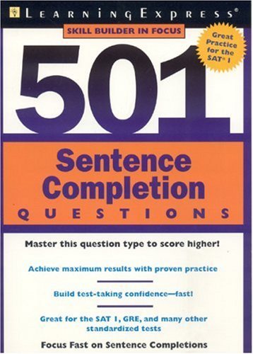 501 Sentence Completion Questi