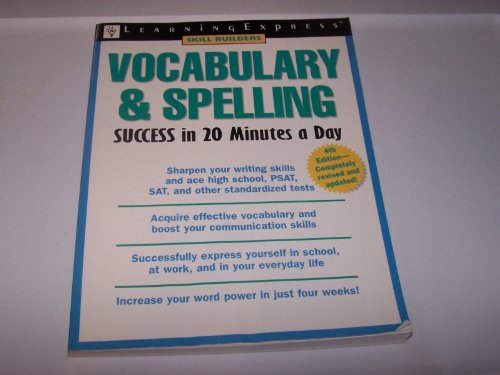 Vocabulary & Spelling Success in 20 Minutes a Day