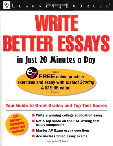Write Better Essays in Just 20 Minutes a Day