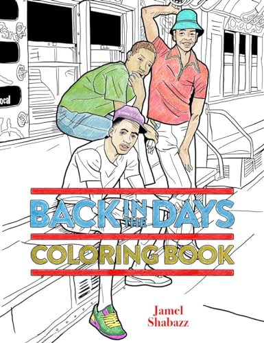 Back in the Days Coloring Book