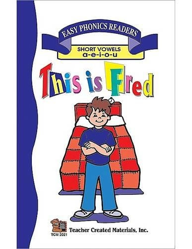 This Is Fred (Short Vowel Review) Easy Reader