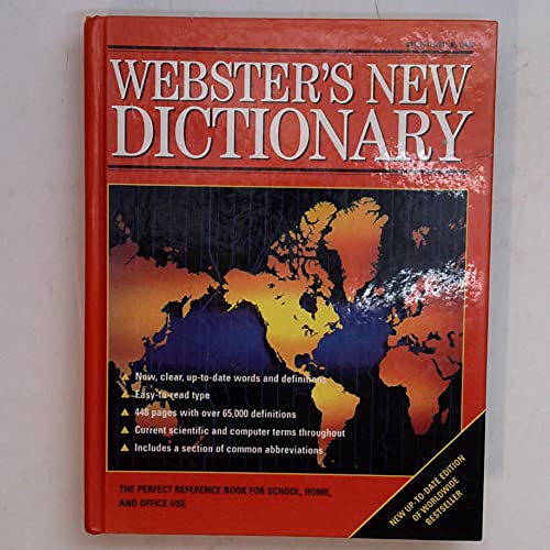 Webster's New Dictionary Edition: Reprint