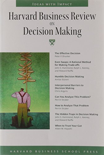 "Harvard Business Review" on Decision Making