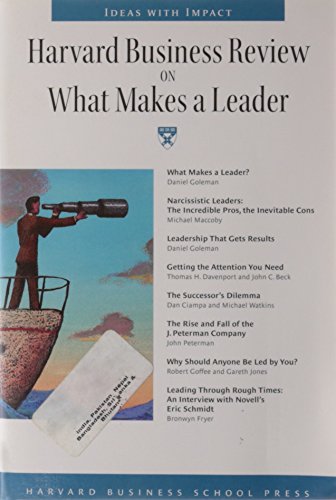 "Harvard Business Review" on What Makes a Leader