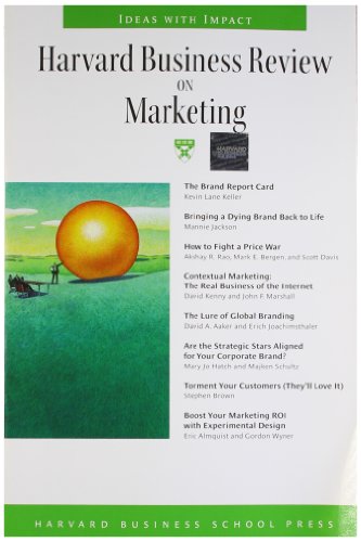 "Harvard Business Review" on Marketing