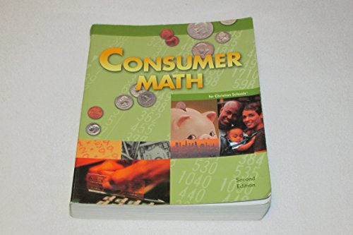 Consumer Math Student Text 2nd Edition