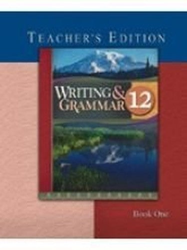 Writing and Grammar 12 Teacher Book Set 2nd Edition (2 Books)