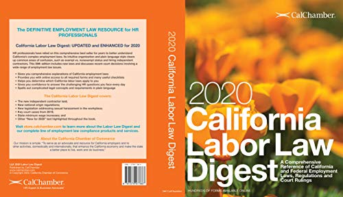 2020 California Labor Law Digest