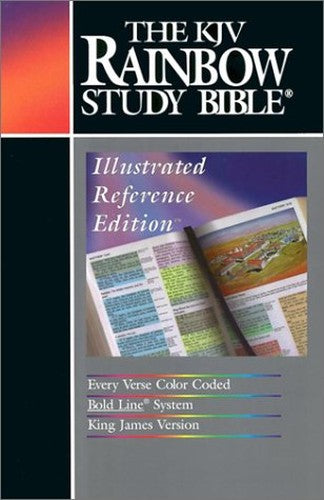 Rainbow Study Bible-KJV-Illustrated