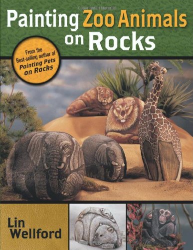 Painting Zoo Animals on Rocks