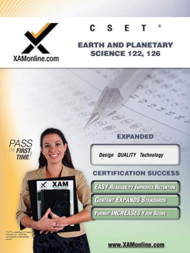 Cset Earth and Planetary Science 122, 126 Teacher Certification Test Prep Study Guide