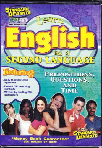 Standard Deviants: ESL (Learn English as a Second Language) - Propositions, Questions, and Time (REGION 1) (NTSC)
