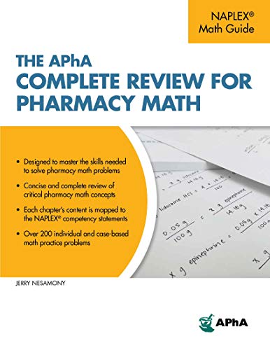 The Apha Complete Review for Pharmacy Math