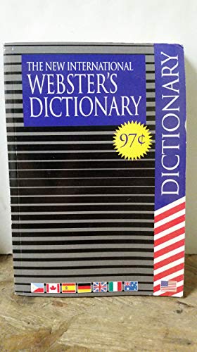 The New International Webster's Dictionary