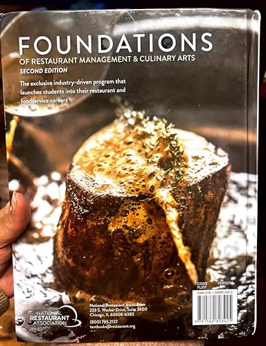 Foundations of restaurant Management and Culinary Arts ,Second Edition ,Level 2 , Hard cover