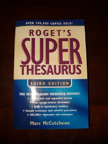Roget's Super Thesaurus