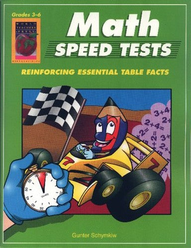 Math Speed Tests, Book 2: Grades 3-6