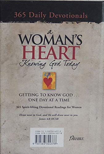 A Woman's Heart Knowing God Today 365 Daily Devotionals