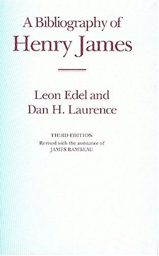 A Bibliography of Henry James