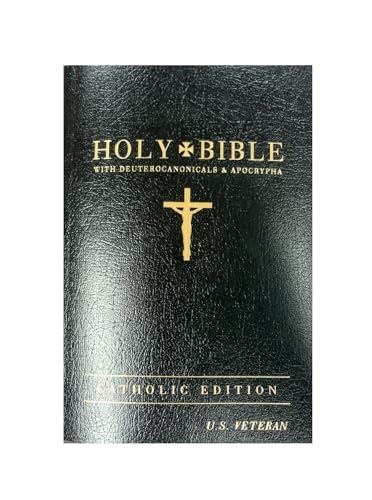 Gnt Catholic Veteran's Bible - Black