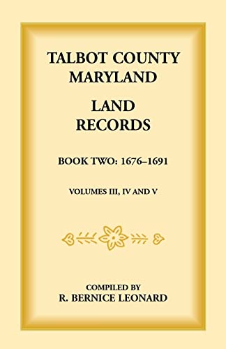 Talbot County, Maryland Land Records