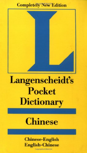 Chinese Langenscheidt Pocket Dictionary