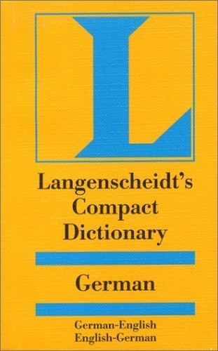 German Langenscheidt Compact Dictionary