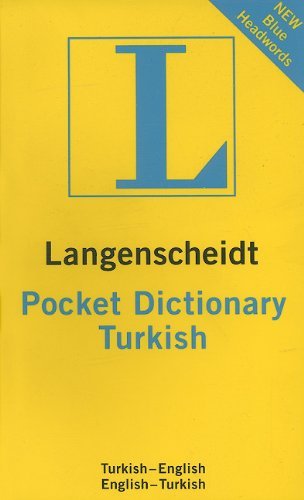 Turkish Langenscheidt Pocket Dictionary