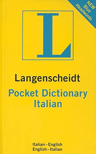 Italian Langenscheidt Pocket Dictionary