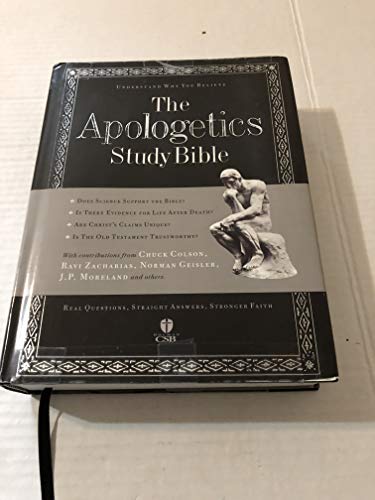 The HCSB The Apologetics Study Bible